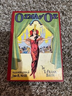 Oz. Frank Baum. Ozma of Oz. Book. 1907.